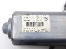 Volkswagen Passat Alltrack Manualny podnośnik szyby drzwi przednich 980873101