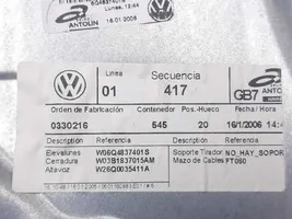 Volkswagen Polo IV 9N3 Alzacristalli manuale della portiera anteriore 6Q4837401S