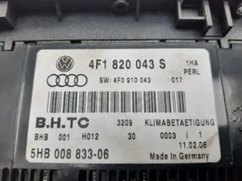 Audi A6 S6 C6 4F Moduł / Sterownik klimatyzacji 