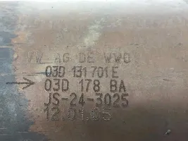 Skoda Fabia Mk1 (6Y) Filtr cząstek stałych Katalizator / FAP / DPF 03D131701E