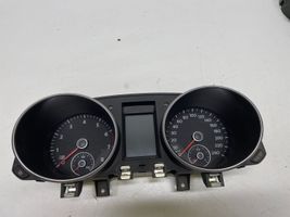 Volkswagen Golf VI Compteur de vitesse tableau de bord 5K0920870F