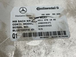 Mercedes-Benz ML W164 Muut ohjainlaitteet/moduulit A2118701885