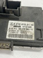 Mercedes-Benz E W212 Lämpöpuhaltimen tuulettimen rele A2128702110