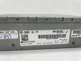 Audi A4 S4 B8 8K Panel / Radioodtwarzacz CD/DVD/GPS 4G0035061L