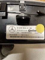 Mercedes-Benz C W205 Unité de contrôle climatique A2059055106