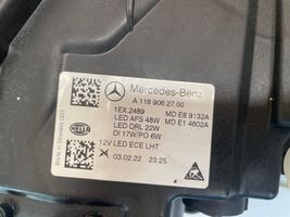 Mercedes-Benz CLA C118 X118 Lampa przednia A1189062700