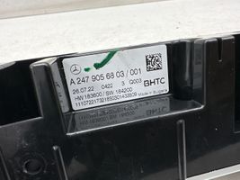 Mercedes-Benz CLA C118 X118 Panel klimatyzacji A2479056803