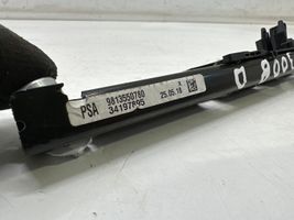 Peugeot 3008 II Rail de réglage hauteur de ceinture de sécurité 9813550780