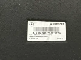 Mercedes-Benz E AMG W213 Doublure de coffre arrière, tapis de sol A2136807907