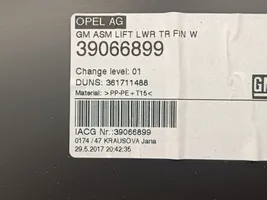 Opel Astra K Moldura de la puerta trasera 39066899