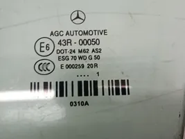 Mercedes-Benz E A207 Front door window/glass (coupe) 43R00050