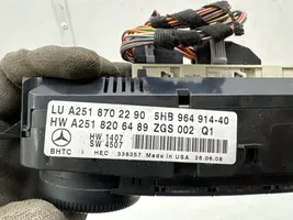Mercedes-Benz R W251 Sterowania klimatyzacji / Ogrzewania A2518702290