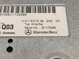 Mercedes-Benz CLS C218 X218 Amplificateur de son A2118705189