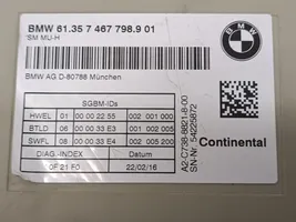 BMW 7 G11 G12 Unidad de control del asiento 7467798
