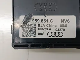 Audi A3 8Y Sähkötoimisen ikkunan ohjauskytkin 83A959851C