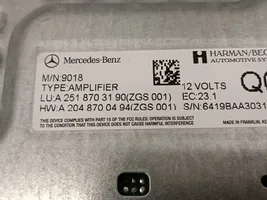 Mercedes-Benz GL X164 Garso stiprintuvas A2518703190