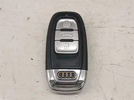 Audi A7 S7 4G Užvedimo raktas (raktelis)/ kortelė 4H0959754DD