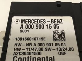 Mercedes-Benz C W205 Sterownik / moduł wtrysku A0009001505