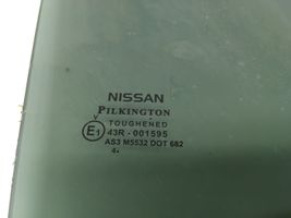 Nissan Leaf I (ZE0) Vitre de fenêtre porte arrière 43R001595