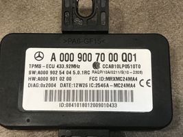 Mercedes-Benz GL X166 Rengaspaineen valvontayksikkö A0009007000
