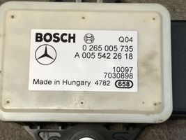 Mercedes-Benz E A207 Czujnik przyspieszenia ESP A0055422618