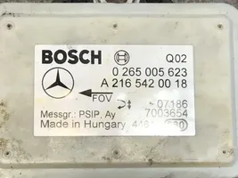 Mercedes-Benz E W211 Sensore di accelerazione A2165420018