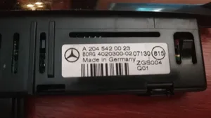 Mercedes-Benz C W204 Monitor del sensore di parcheggio PDC A2045420023