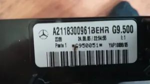 Mercedes-Benz E W211 Scambiatore elettrico riscaldamento abitacolo A2118300961