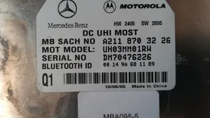 Mercedes-Benz E W211 Moduł / Sterownik Bluetooth A2118703226