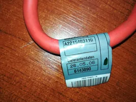 Mercedes-Benz S W221 Cable positivo (batería) A2215403110