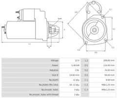 Ford Ecosport Rozrusznik 1858879