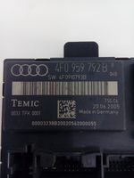 Audi A6 S6 C6 4F Unité de commande module de porte 4F0959792B