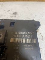 Mercedes-Benz E W212 Durvju vadības bloks 2198200326