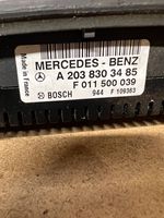 Mercedes-Benz C W203 Panel klimatyzacji a2038303485