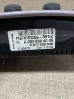 Mercedes-Benz CLC CL203 Panel klimatyzacji A2038304085