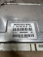 Mercedes-Benz S W220 Jousituksen ohjainlaite/moduuli A2205453832