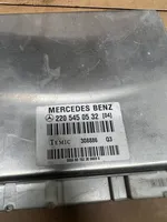 Mercedes-Benz S W220 Ilmajousituksen ohjainlaite/moduuli, takana A2205450532