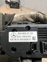 Mercedes-Benz C W204 Ilmastoinnin ohjainlaite A2049002103