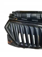 Skoda Fabia Mk3 (NJ) Front bumper upper radiator grill 6V0853653C