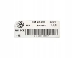 Volkswagen PASSAT B8 Takapuskurin valo 3G5945308A