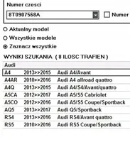 Audi A4 S4 B5 8D Inne komputery / moduły / sterowniki 8T0907568A