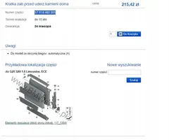 BMW 3 G20 G21 Grotelės viršutinės 17118482591