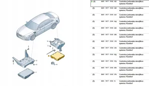 Audi A8 S8 D5 Komforto modulis 4N0907064AD