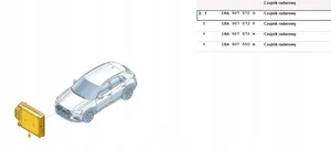 Audi Q4 Sportback e-tron Czujnik prędkości 1EA907572G
