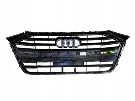 Audi A8 S8 D5 Maskownica / Grill / Atrapa górna chłodnicy 4N0853651H