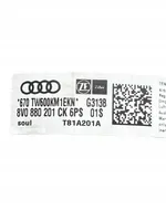 Audi A3 S3 8V Ohjauspyörän turvatyyny 8V0880201CK