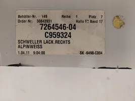 BMW 6 F12 F13 Listwa progowa przednia / nakładka 7223082