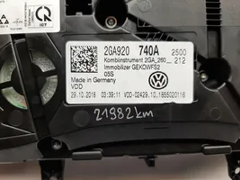 Volkswagen T-Roc Nopeusmittari (mittaristo) 2GA920740A