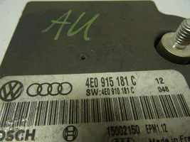 Audi A8 S8 D3 4E Module de contrôle de batterie 4E0915181C