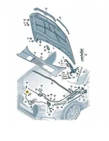 Audi A4 S4 B9 8W Autres pièces intérieures 8W0823661D